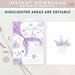 Editable Oneder the Sea Mermaid Purple Teal First 1st Mermaid Birthday Little Mermaid Invite ...