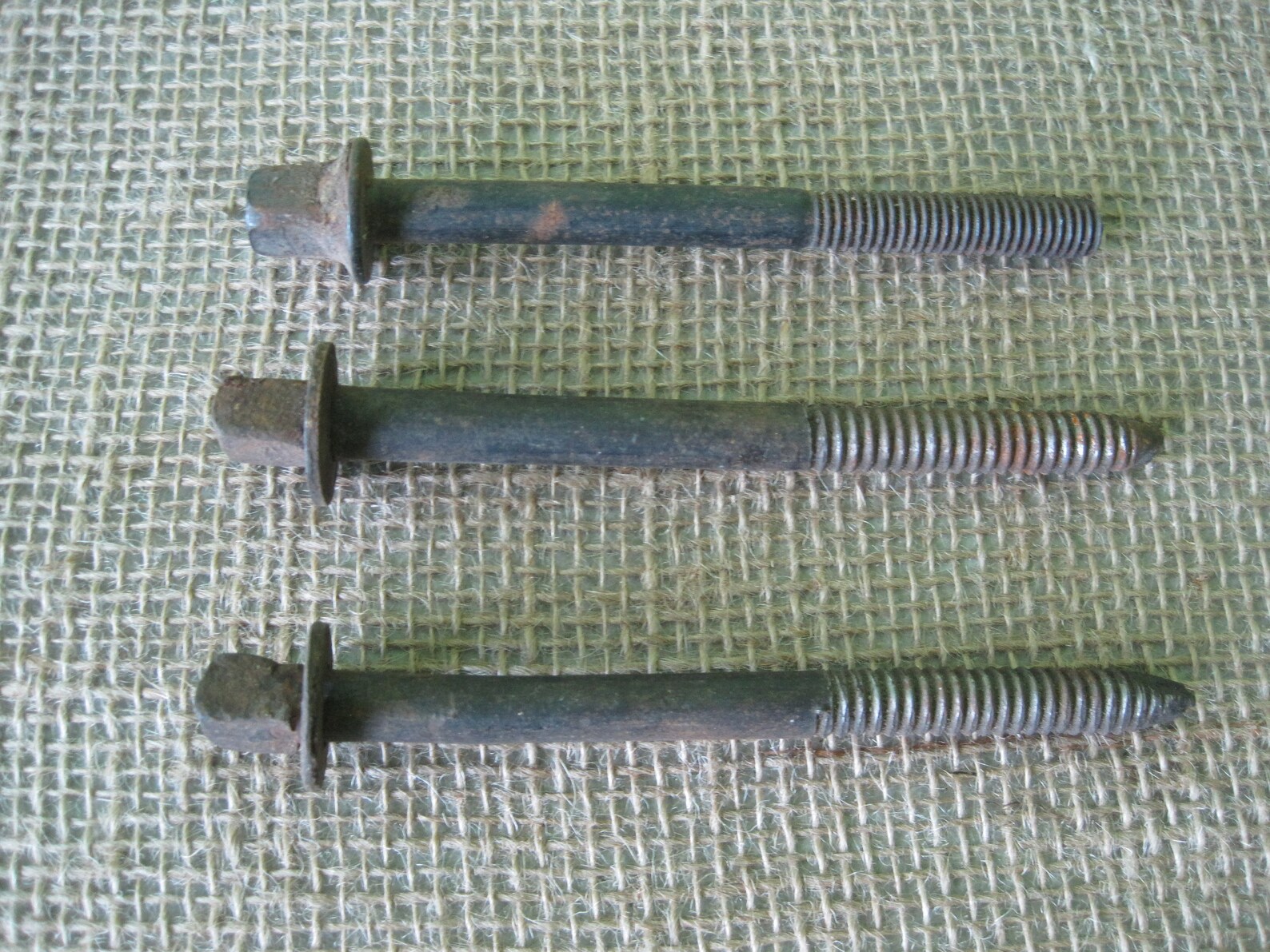 Bed Bolts with square head Size 5 1/4 x 3/8 Etsy