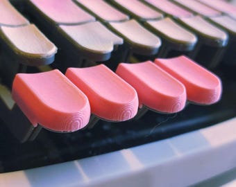 Raised Vowels | Snap-On Key Caps for Steno Machine