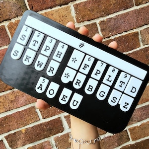 Steno Practice Board with Legend | Included Display Stand | The BonkaBoard