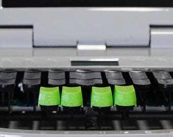 Vogais altas e elevadas | Teclas de encaixe para máquina de estenografia