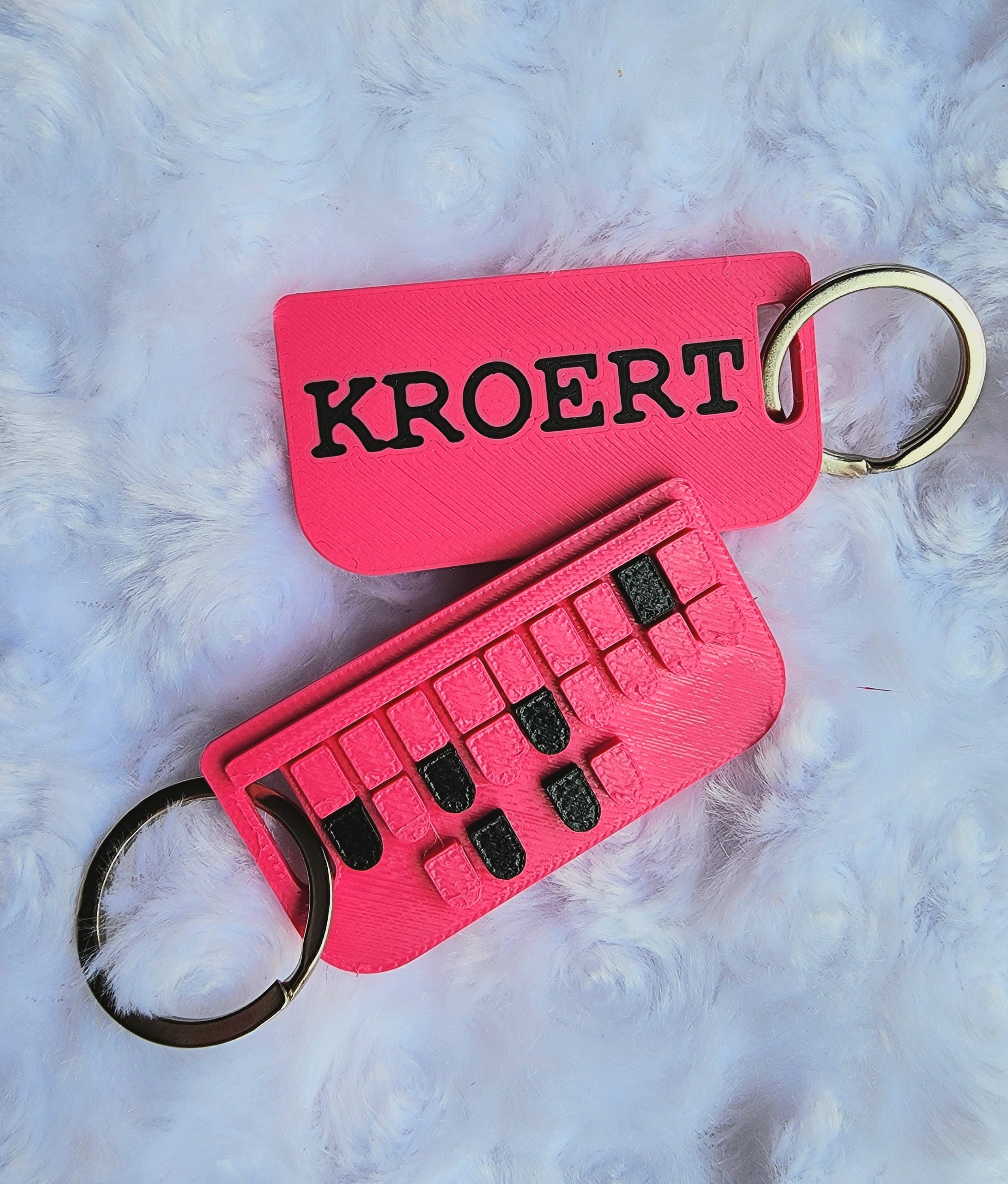 Court Reporter KROERT Keychain - Etsy
