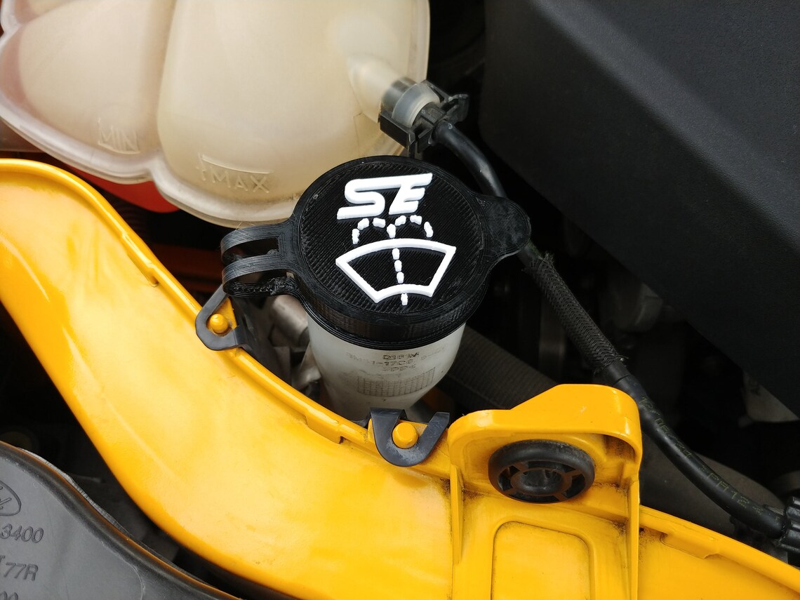 3D Printed Washer Fluid Cap for Ford Focus SE Etsy