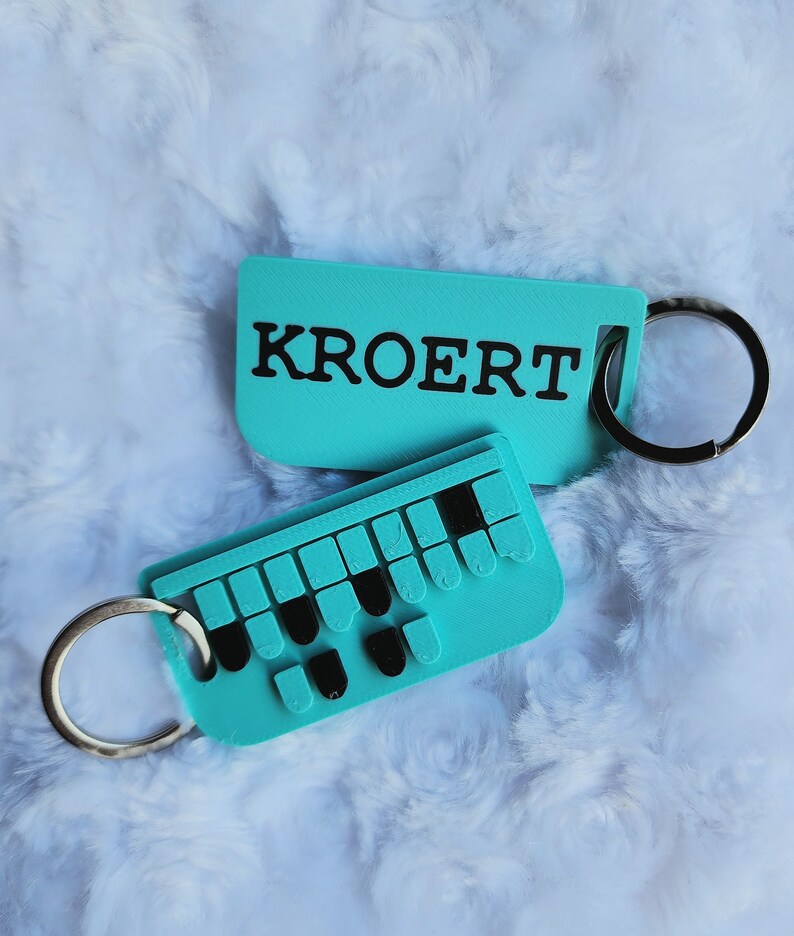 Court Reporter KROERT Keychain - Etsy