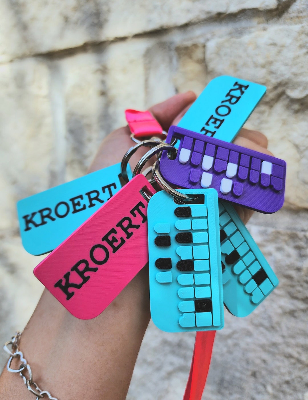 Court Reporter KROERT Keychain - Etsy