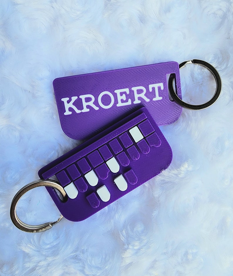 Court Reporter KROERT Keychain - Etsy