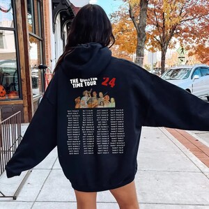 Zach Bryan Hoodie, Quittin Time Tour 2024, Concert Sweatshirt, Zach Bryan Merch, 2024 Tour Shirt, Country Music Shirt, Gift For Fans