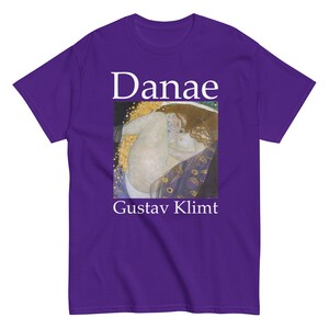 Gustav Klimt Danae Men&#39;s classic tee - Aesthetic Inspired Fashion Vintage Art Print Gift for Art Lover