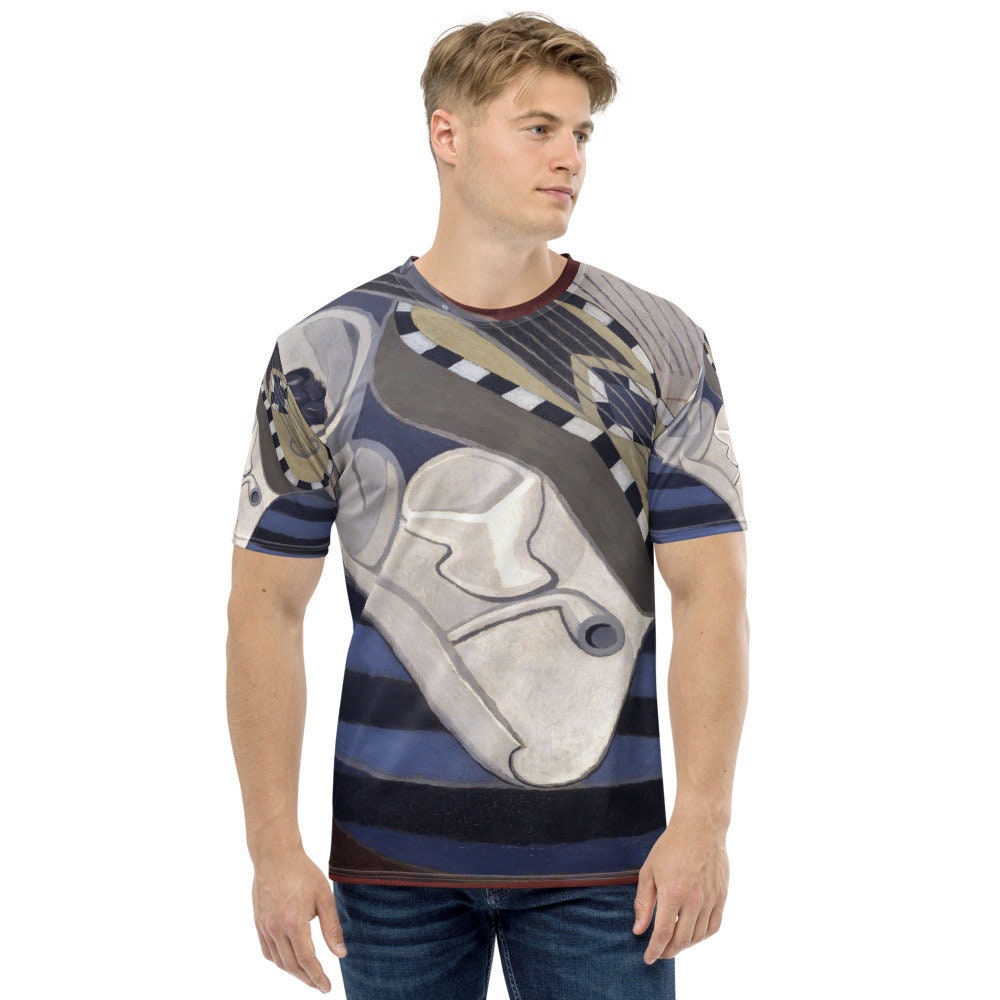 Discover Men's T-shirt. Juan Gris - The inlaid guitar