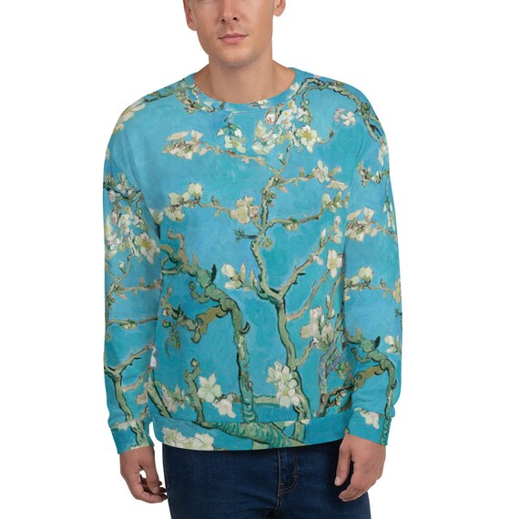 Unisex Sweatshirt. Vincent van Gogh, Almond Blossom - Fashion Art