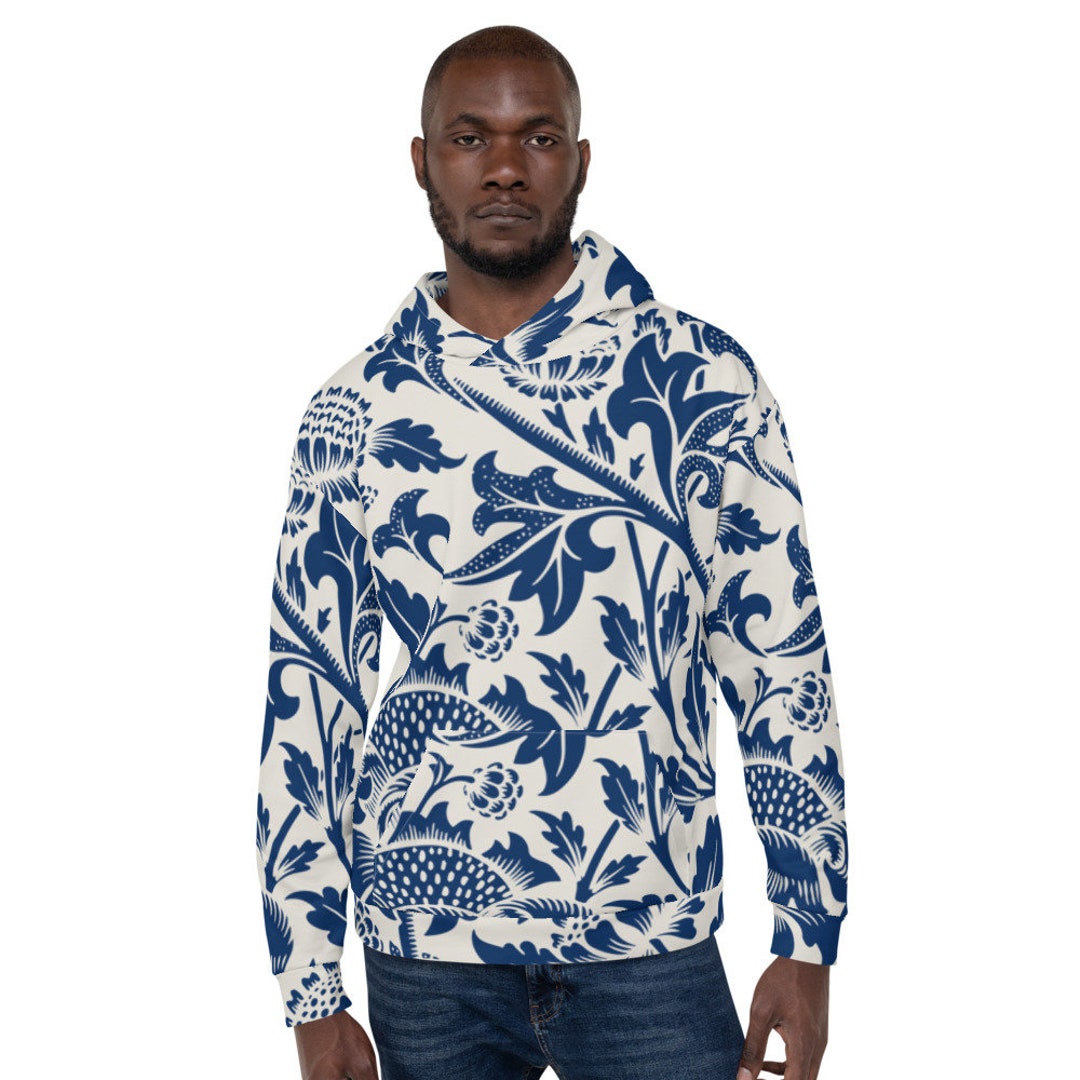 Paisley spa store terry hoodie