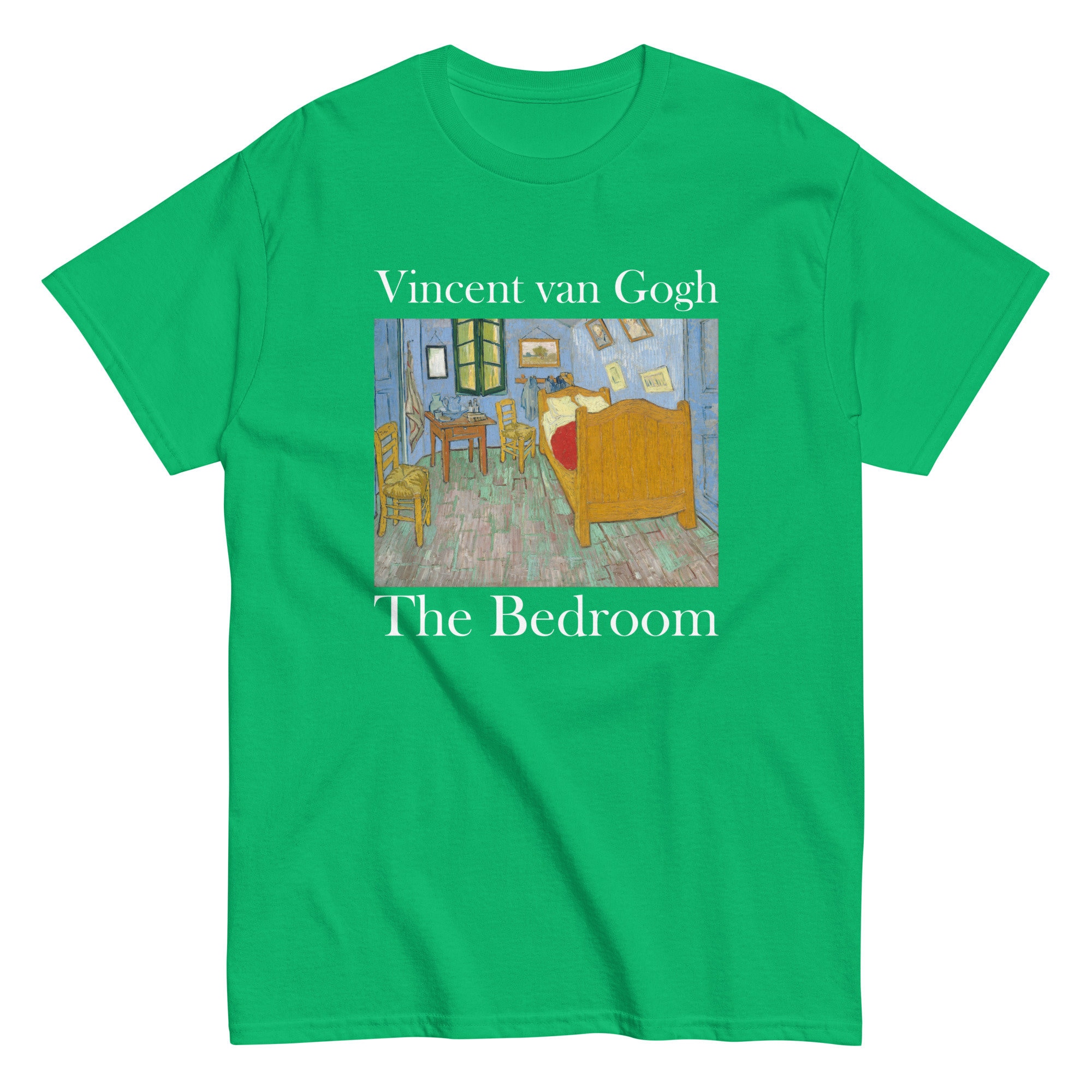 ヴァン・ゴッホの寝室メンズクラシックTシャツ - 美的インスピ 