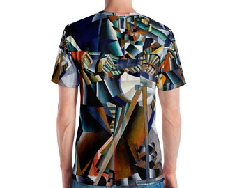 Men's T-shirt   Kazimir Malevitsj  The Knife Grinder Principle of Glittering - Fashion Art