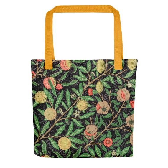 Tote Bag  William Morris  Fruit Pattern - Aesthetic Inspired Fashion Vintage Art Print Gift for Art Lover