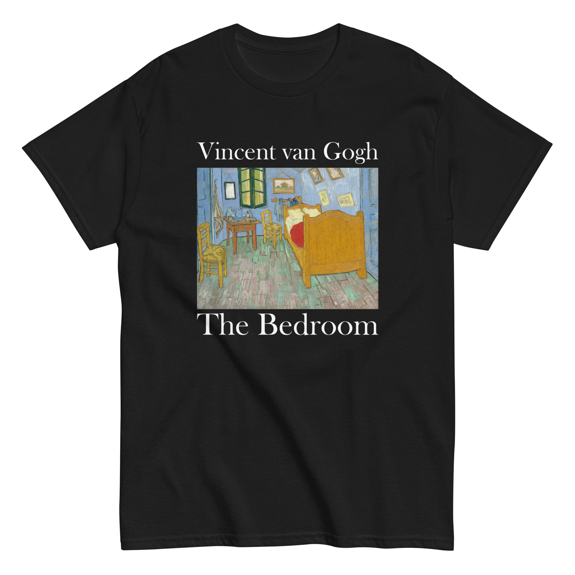 ヴァン・ゴッホの寝室メンズクラシックTシャツ - 美的インスピ 