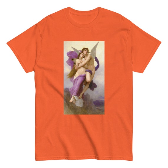 Psyche Bouguereau Men's classic tee - Aesthetic Inspired Fashion Vintage Art Print Gift for Art Lover