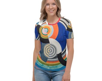 Women&#39;s T-shirt  Sonia Delaunay  Rythme Decoration pour le Salon des Tuileries - Fashion Art