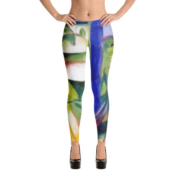 Leggings  Franz Marc  The Little Mountain Goats - Art and Fashion