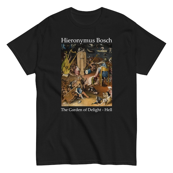 Bosch Garden Hell  Men's classic tee - Aesthetic Inspired Fashion Vintage Art Print Gift for Art Lover