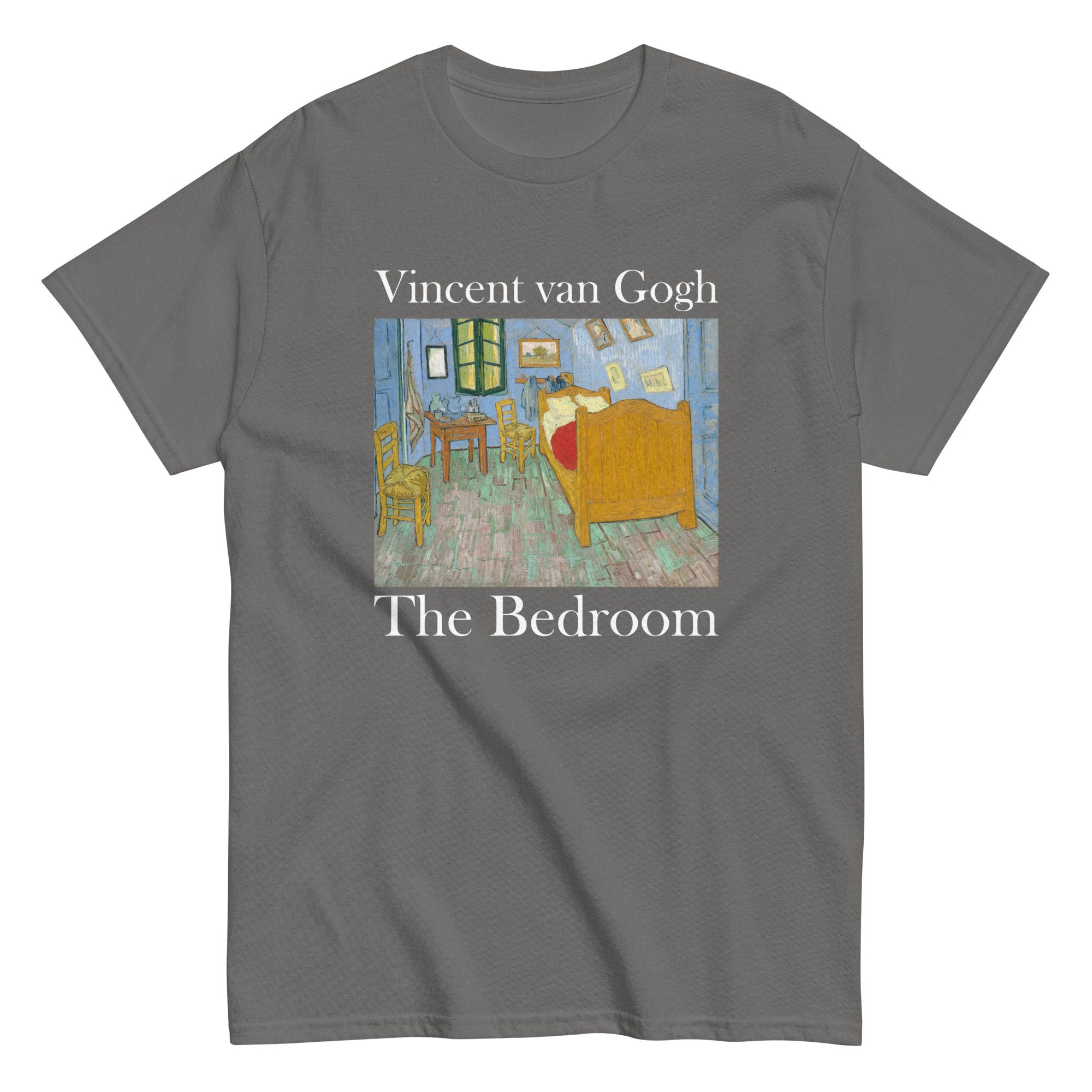 ヴァン・ゴッホの寝室メンズクラシックTシャツ - 美的インスピ 