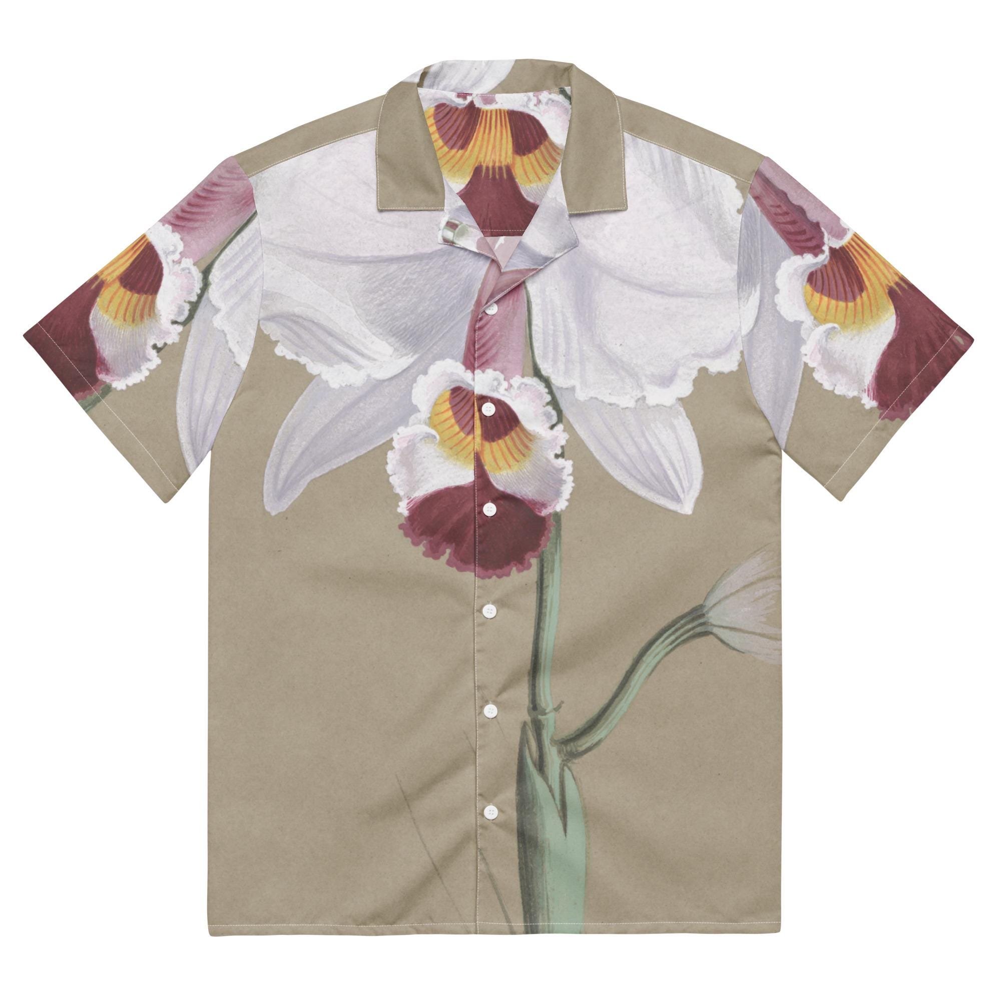Orchid Button Shirt - Etsy