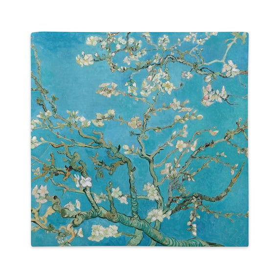 Premium Pillow Case. Vincent van Gogh, Almond Blossom - Fashion Art
