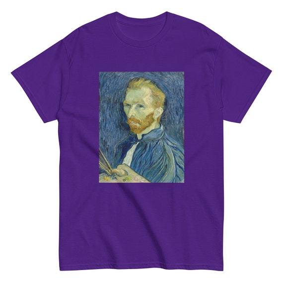 Portrait Van Gogh Men's classic tee - Aesthetic Inspired Fashion Vintage Art Print Gift for Art Lover
