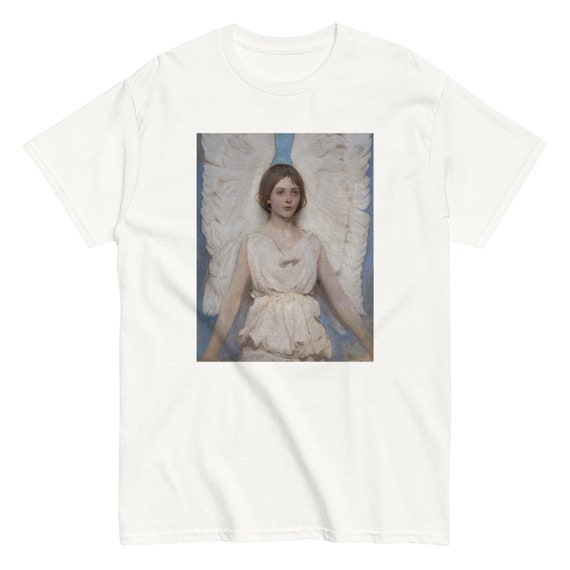 Angel Thayer Men's classic tee - Aesthetic Inspired Fashion Vintage Art Print Gift for Art Lover