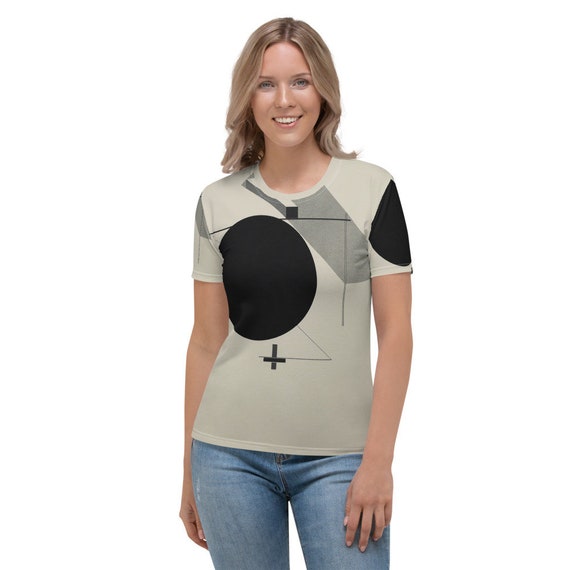 Women's T-shirt  El Lissitzky  Composition - Aesthetic Inspired Fashion Vintage Art Print Gift for Art Lover