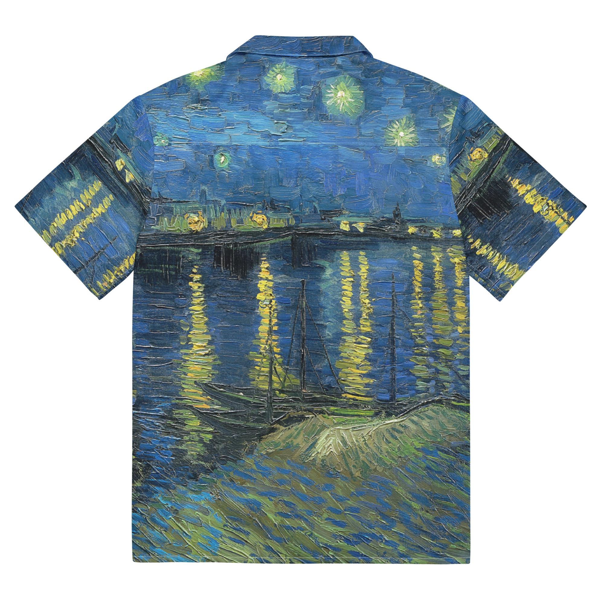 ENFOLD GOGH starry night shirt アロハ　シャツ Van Gogh Starry Night Hawaiian Shirt - Wearable Art Print