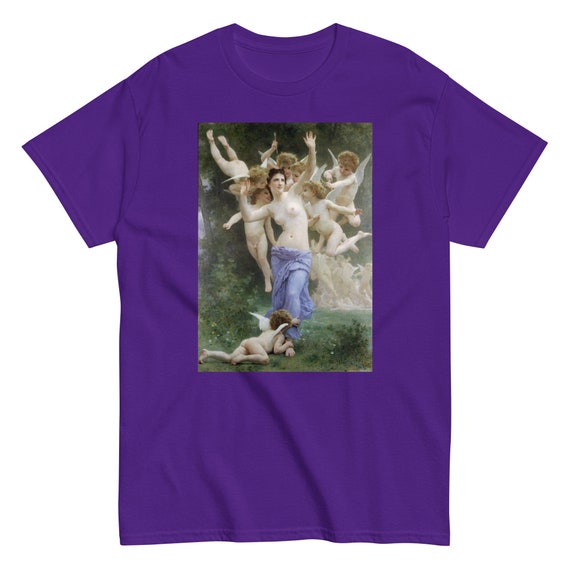 Invasion Bouguereau Men's classic tee - Aesthetic Inspired Fashion Vintage Art Print Gift for Art Lover