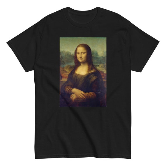 Da Vinci Mona Lisa Men's classic tee - Aesthetic Inspired Fashion Vintage Art Print Gift for Art Lover