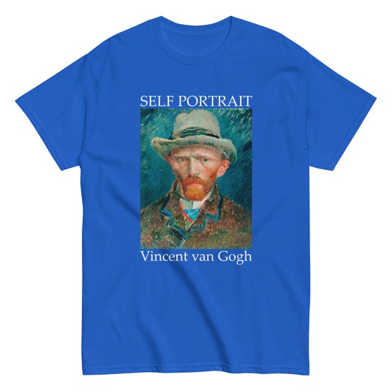 Van Gogh Portrait Men's classic tee - Aesthetic Inspired Fashion Vintage Art Print Gift for Art Lover