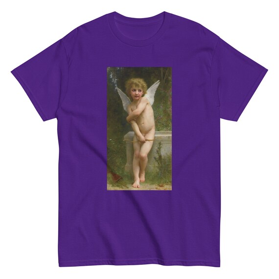 Love Bouguereau Men's classic tee - Aesthetic Inspired Fashion Vintage Art Print Gift for Art Lover