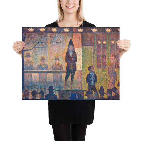Poster. Georges Seurat, Circus Sideshow - Fashion Art