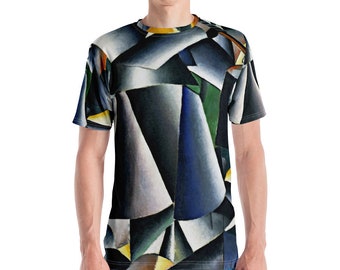 Men's T-shirt  Kazimir Malevich  Suprematist Composition - Aesthetic Inspired Fashion Vintage Art Print Gift for Art Lover