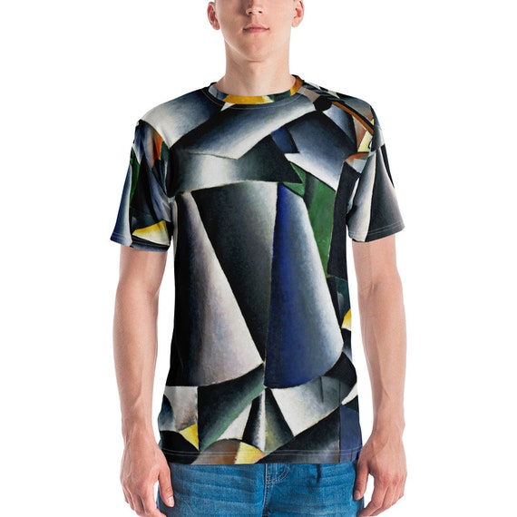 Men's T-shirt  Kazimir Malevich  Suprematist Composition - Aesthetic Inspired Fashion Vintage Art Print Gift for Art Lover