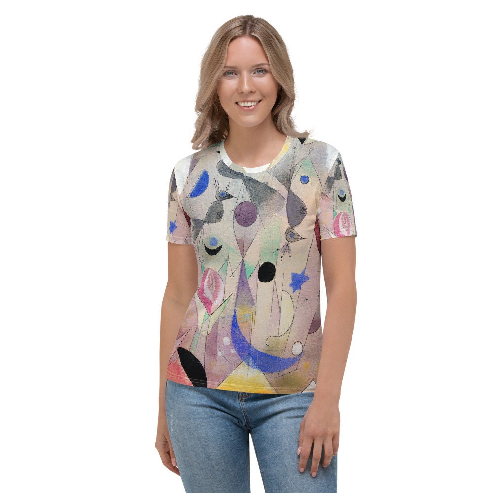 Women's T-shirt. Paul Klee Persian Nightingales Fashion - Etsy UK