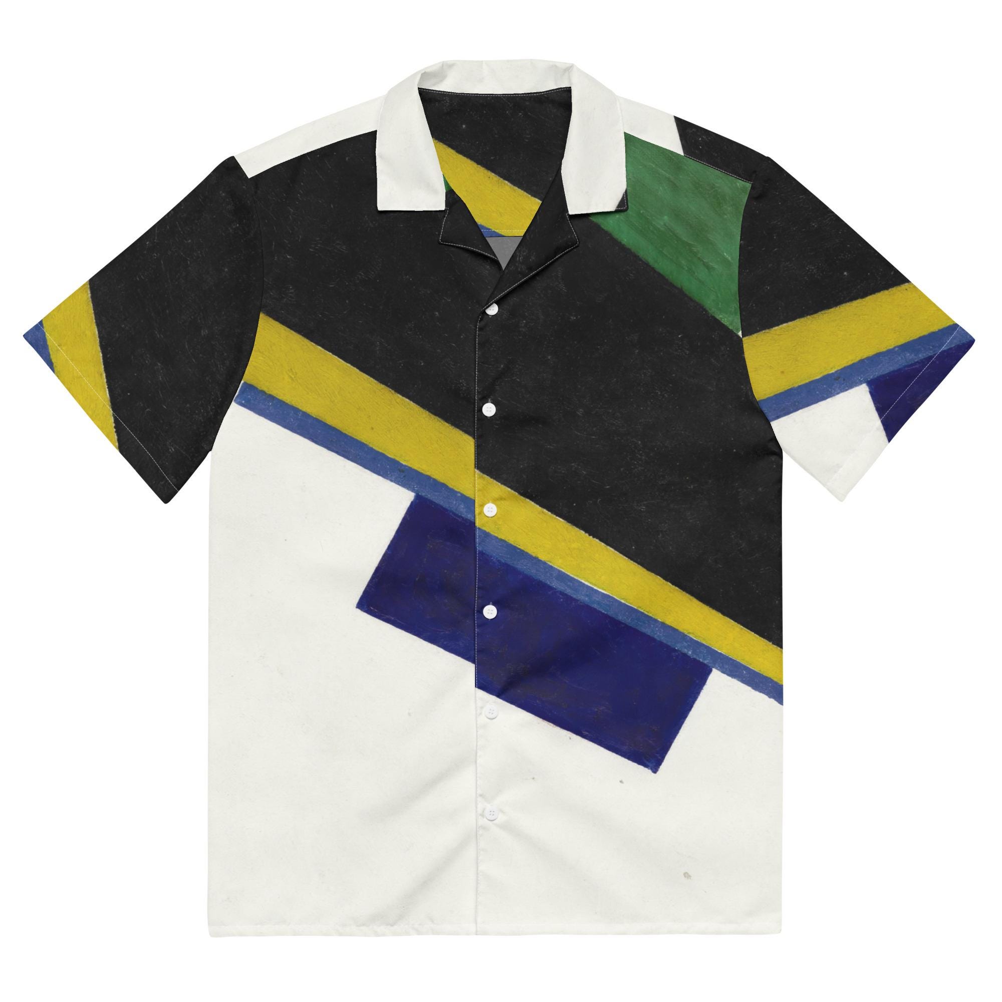 Malevich Composition Unisex button shirt