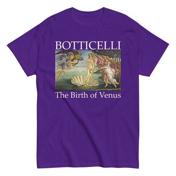 Botticelli Birth Men's classic tee - Aesthetic Inspired Fashion Vintage Art Print Gift for Art Lover