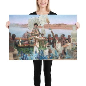 Poster  Lawrence Alma-Tadema  The Finding of Moses - Aesthetic Inspired Wall Art Vintage Art Print Gift for Art Lover