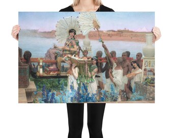 Poster  Lawrence Alma-Tadema  The Finding of Moses - Aesthetic Inspired Wall Art Vintage Art Print Gift for Art Lover