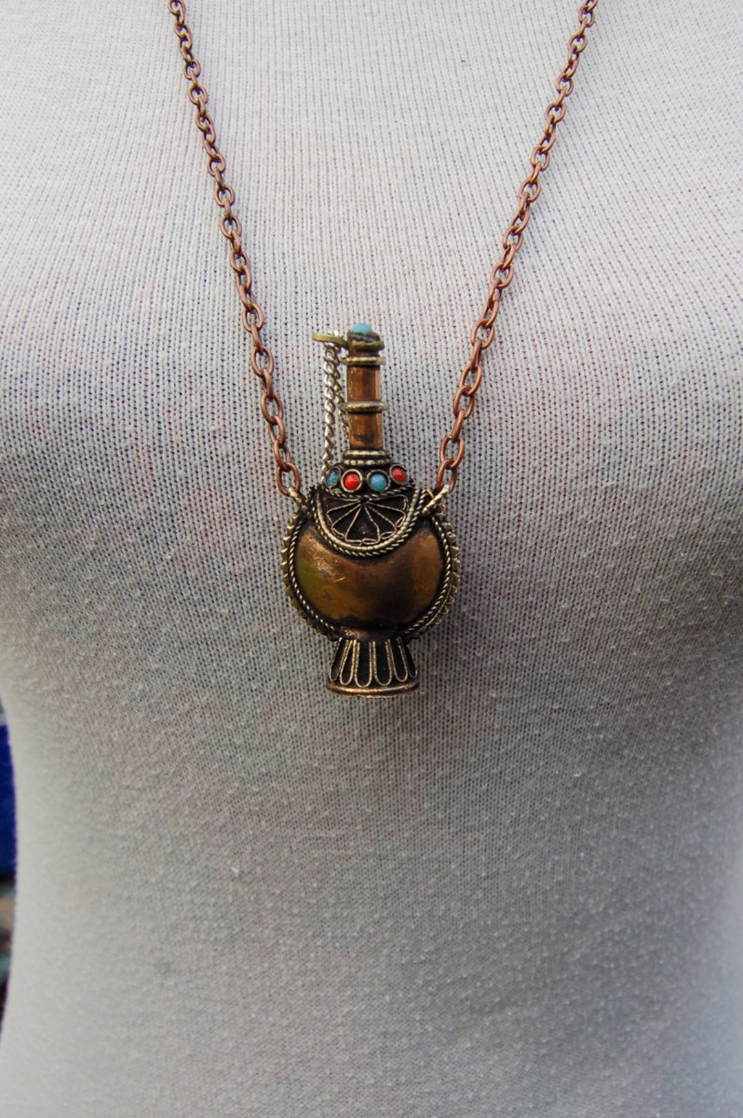 Snuff bottle necklace, Bottle necklace, and 50 similar items
