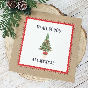 A tutti voi a Natale / A tutta la famiglia / Cartoline fatte a mano / Dalla nostra famiglia alla vostra / Cartolina di Natale / Per tutta la famiglia