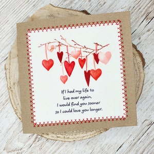 Biglietto ti amo più a lungo / Biglietto ti amo / Biglietto di San Valentino / Biglietto di San Valentino / Biglietto di anniversario / Citazione d'amore