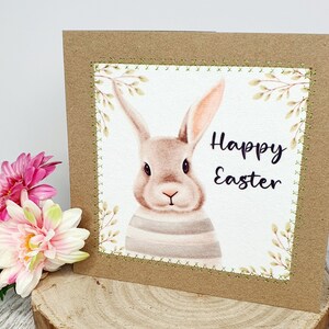 Joyeuses Pâques | Lapin de Pâques | Joyeuses Pâques | Lapin | | faits à la main Unique
