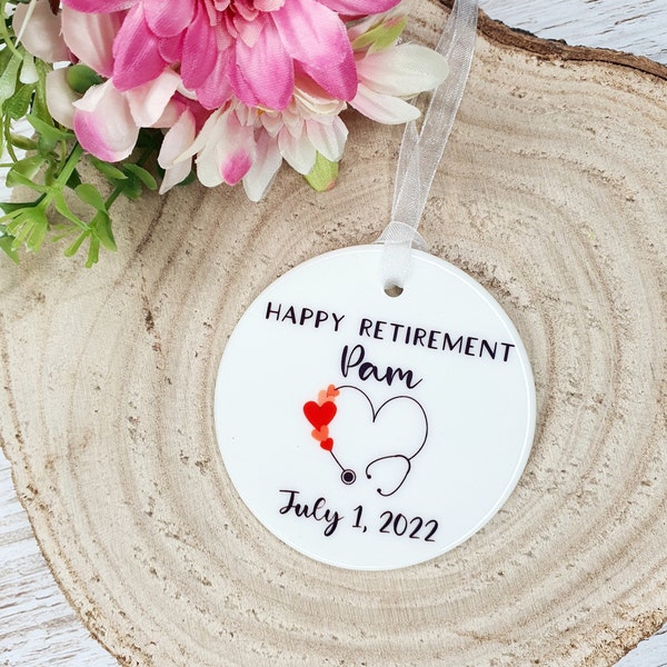 Nurse Retirement Gift | Personalised Retirement Gift For Nurse | Retirement | Doctor | Nurse | Health Practitioner | NHS Keyworker