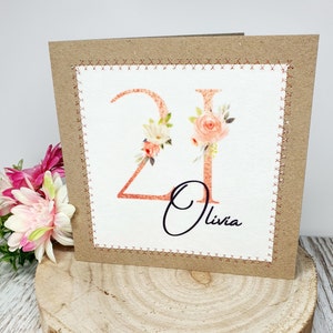 Carte Joyeux 21e anniversaire personnalisée | Carte du 21e anniversaire pour son | 21e anniversaire Meilleur ami | Vous avez 21 | de cartes 21 Aujourd’hui