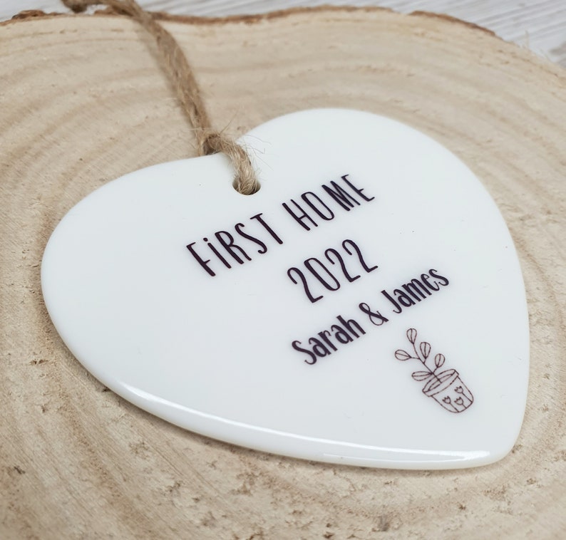 New Home Gift Personalised First Home Gift House Warming Gift New Home First Home Ornament Christmas image 3