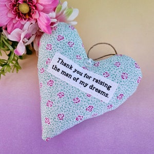 Thank You For Raising The Man Of My Dreams, Mother Of The Groom, Mother In Law Gift, Wedding, Wedding Gift, Thank You Gift, Handmade